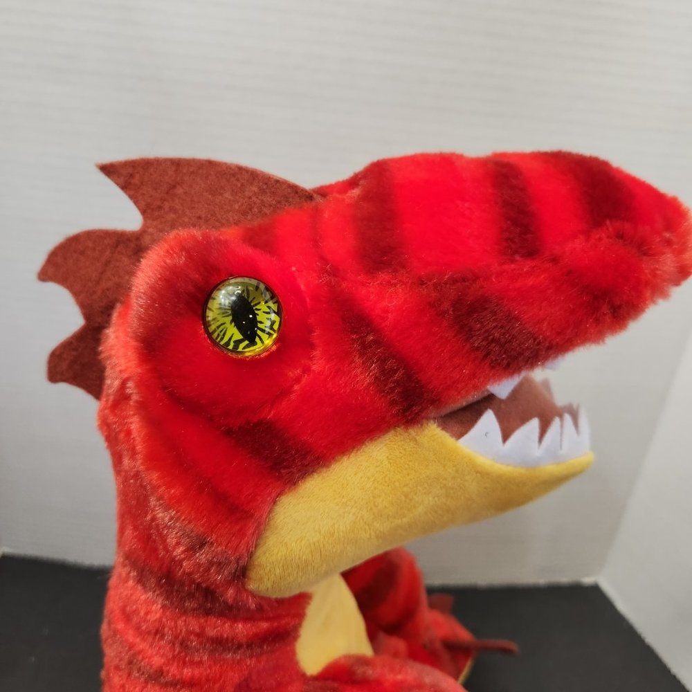 Build-A-Bear Plush Red/Gold Raptor 17" - Picture 4 of 5